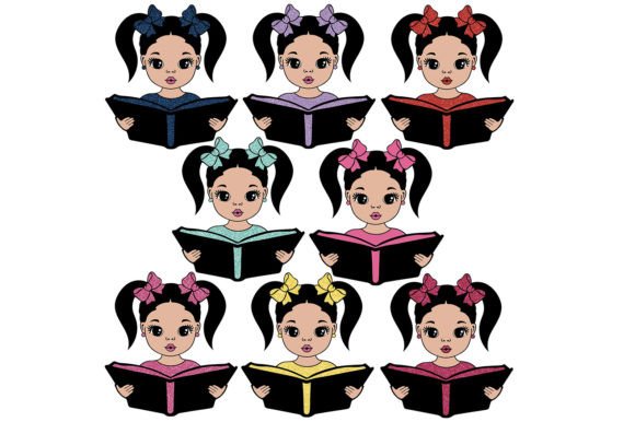 A Practical Designer’s Review of the Girl Reading SVG Design
