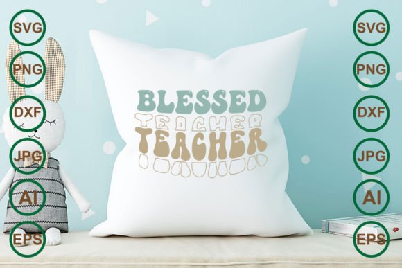 Blessed Teacher Retro Svg Design Review