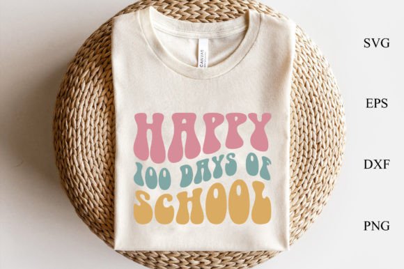 Happy 100 Days of School Retro Svg: A Closer Look