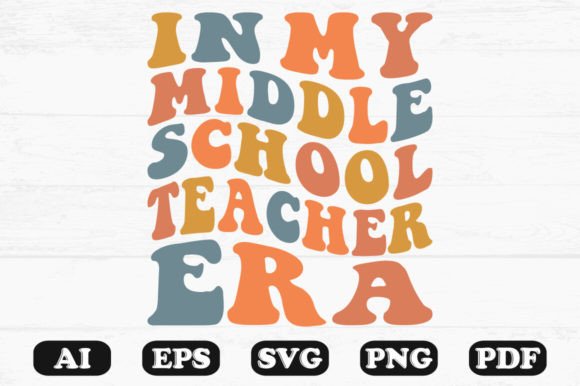 In My Middle School Teacher Era SVG: A Retro Twist