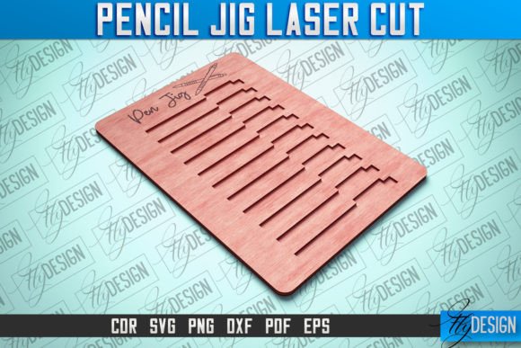 Pen Jig Laser Cut SVG: A Perfect Teacher Gift