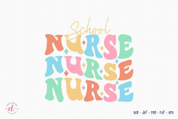 Retro Nurse SVG: A Charming Design for Embroidery