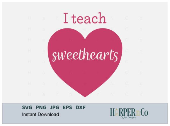 Review: I Teach Sweethearts SVG for Embroidery