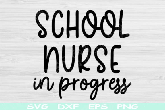 Review: School Nurse Svg in Progress, Nurse Life