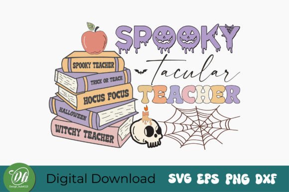 Spooky Tacular Teacher Retro SVG: A Designer's Take