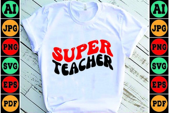 Super Teacher Retro SVG Design Review